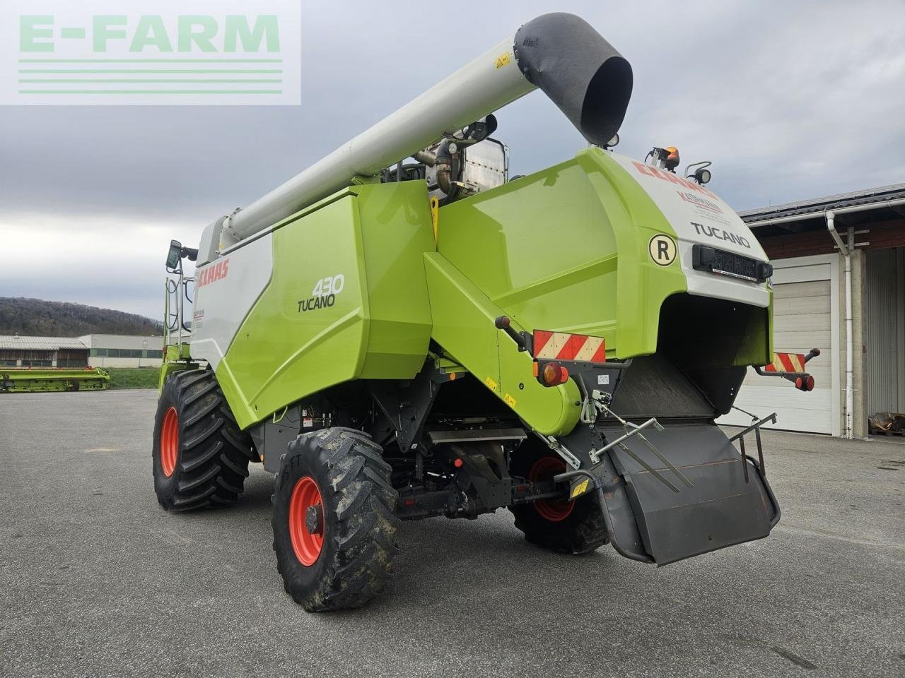 Mähdrescher του τύπου CLAAS tucano 430, Gebrauchtmaschine σε ILZ (Φωτογραφία 8)