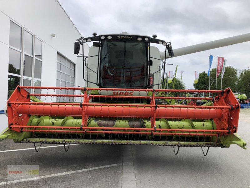 CLAAS Tucano 430, Gebrauchtmaschine, Год выпуска: 2019, Гектар: 992 ha, Отработанные часы: 800 Количество часов (Фотография 1) Mähdrescher типа CLAAS Tucano 430, Gebrauchtmaschine в Langenau (Фотография 1)