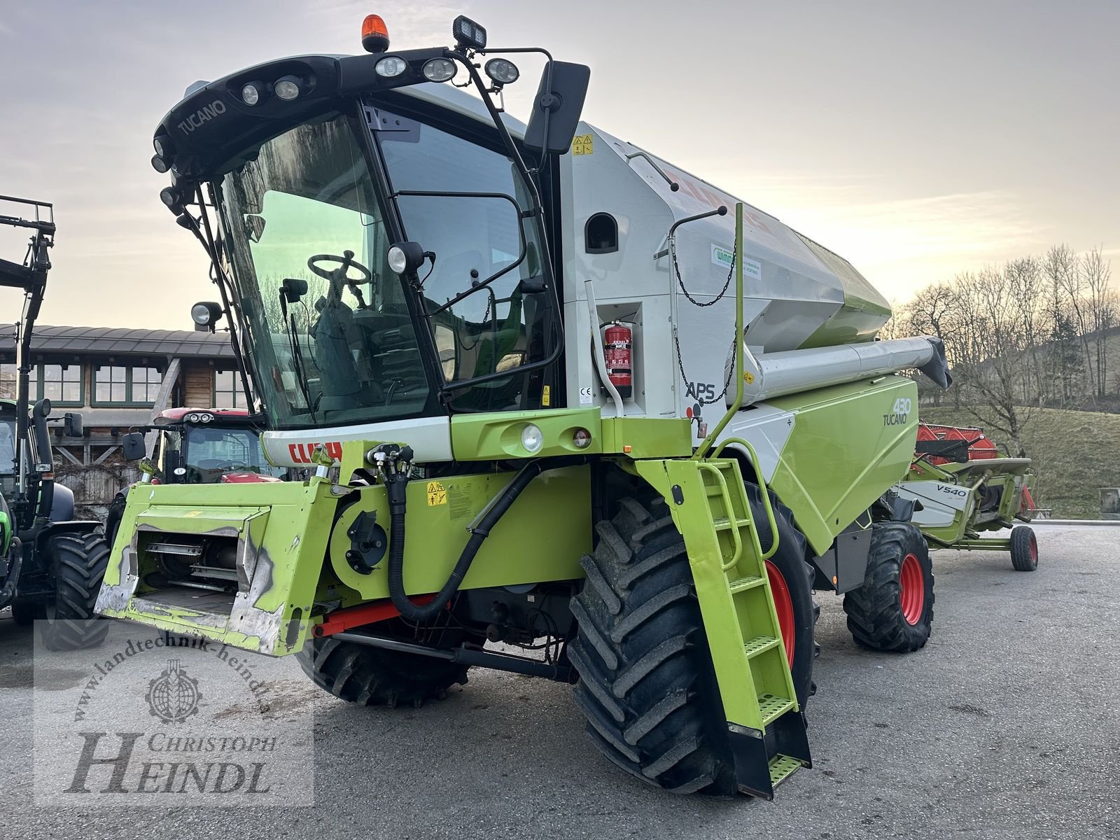 Mähdrescher Türe ait CLAAS Tucano 430, Gebrauchtmaschine içinde Stephanshart (resim 2)