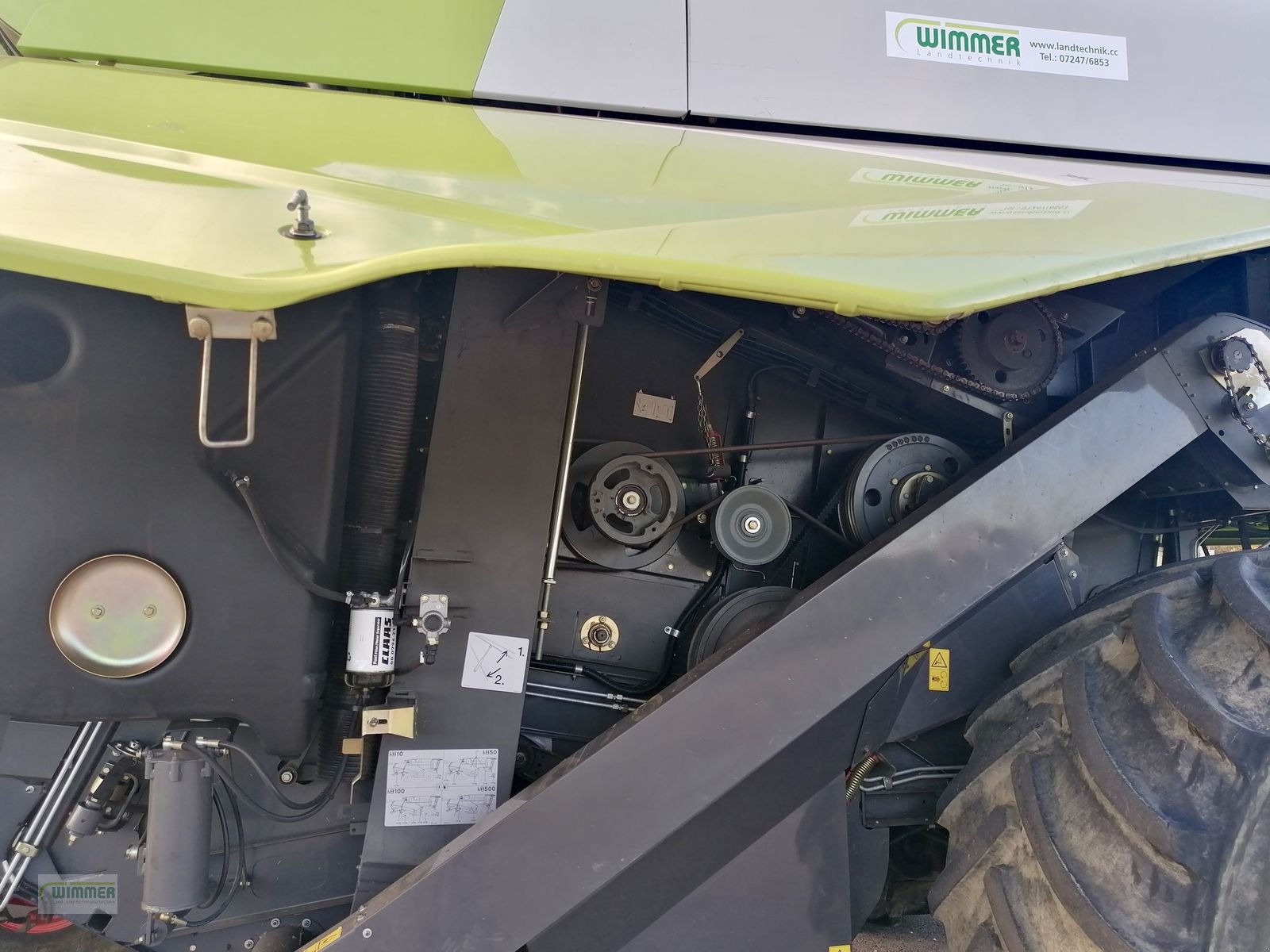 Mähdrescher des Typs CLAAS TUCANO 440 - (gebrauchter TUCANO 400), Gebrauchtmaschine in Kematen (Bild 13)