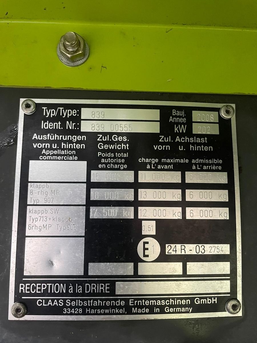 Mähdrescher του τύπου CLAAS Tucano 450, Gebrauchtmaschine σε Hürm (Φωτογραφία 10)