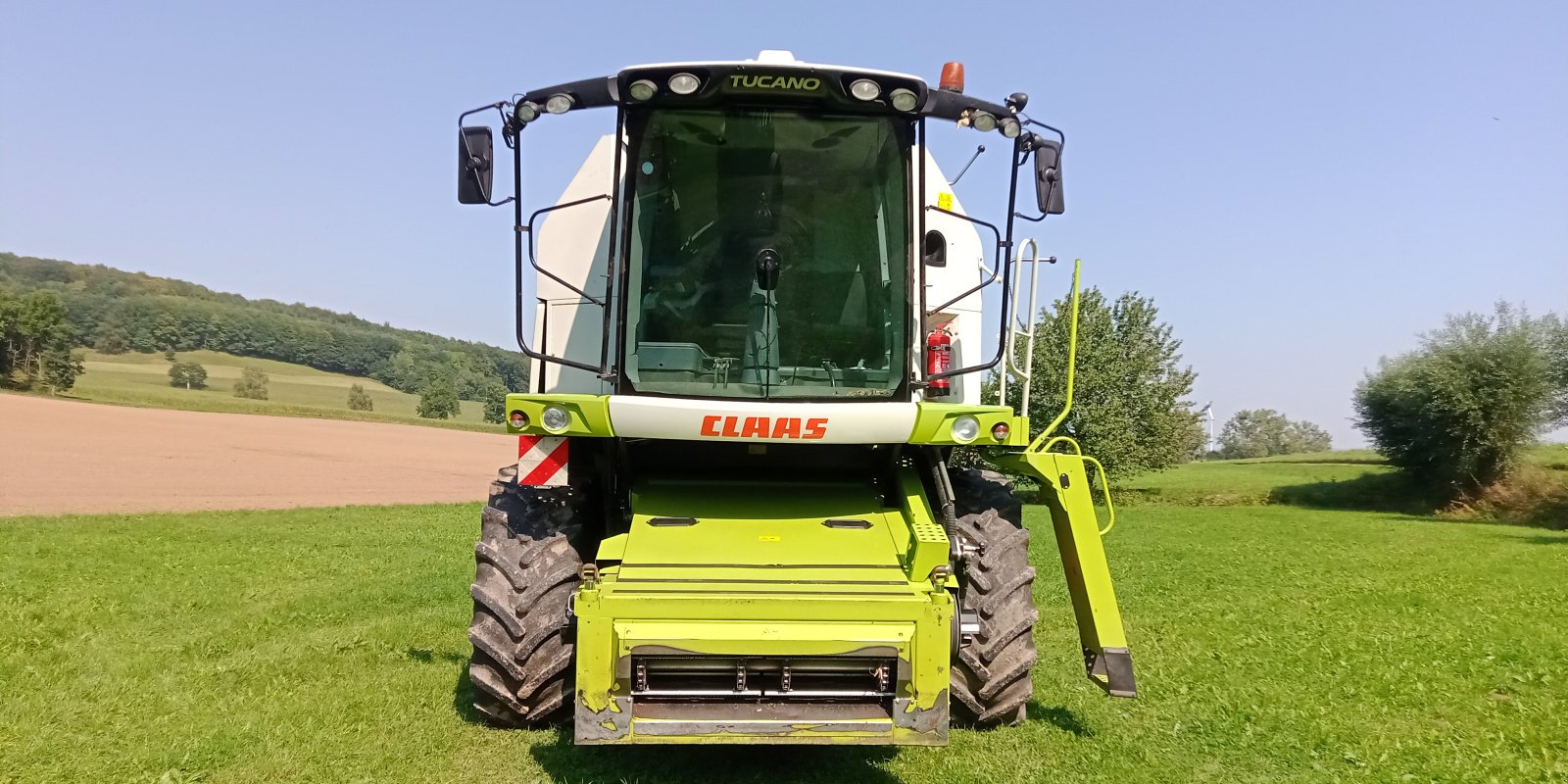 Mähdrescher Türe ait CLAAS Tucano 450, Gebrauchtmaschine içinde Steinheim (resim 1)
