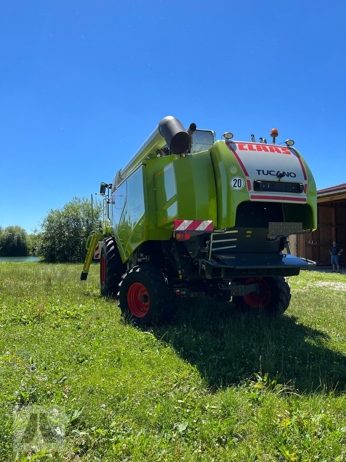 Mähdrescher tip CLAAS Tucano 560 APS Hybrid, Gebrauchtmaschine in Langweid am Lech (Poză 8)