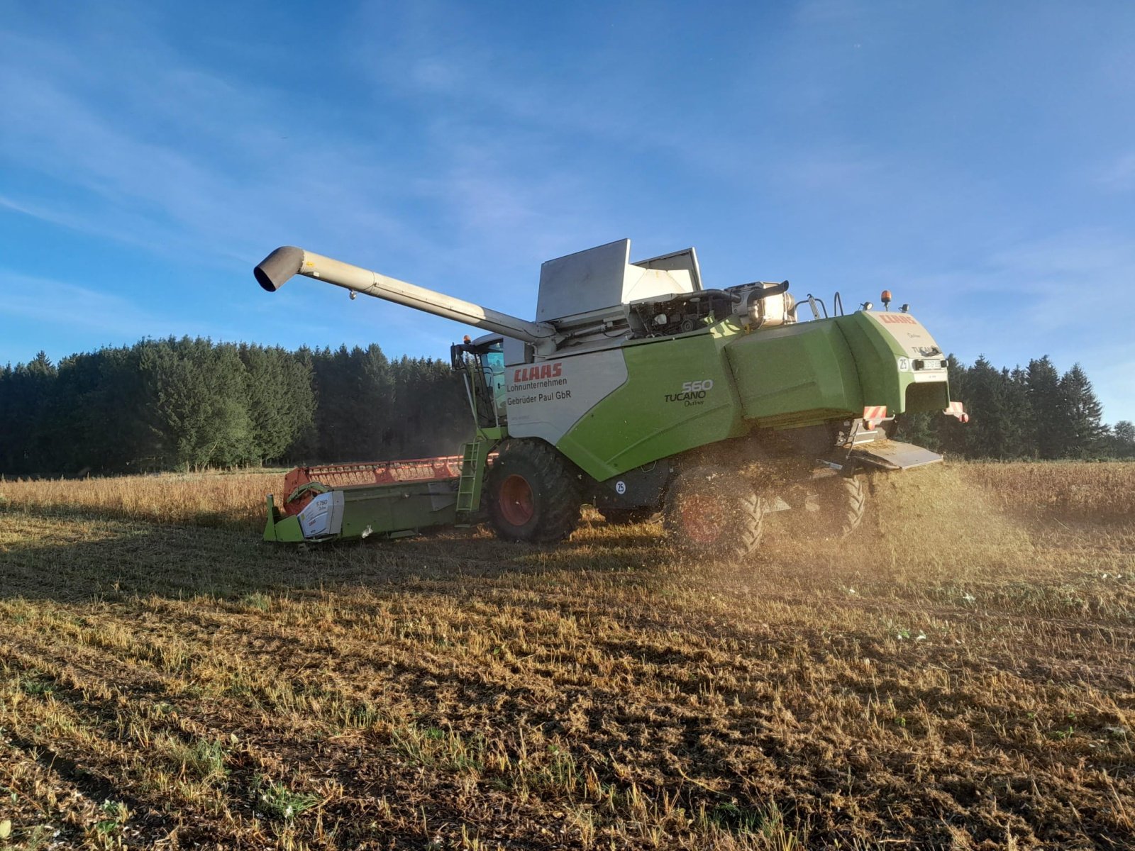 Mähdrescher typu CLAAS Tucano 560 APS Hybrid, Gebrauchtmaschine w Pfullendorf (Zdjęcie 1)