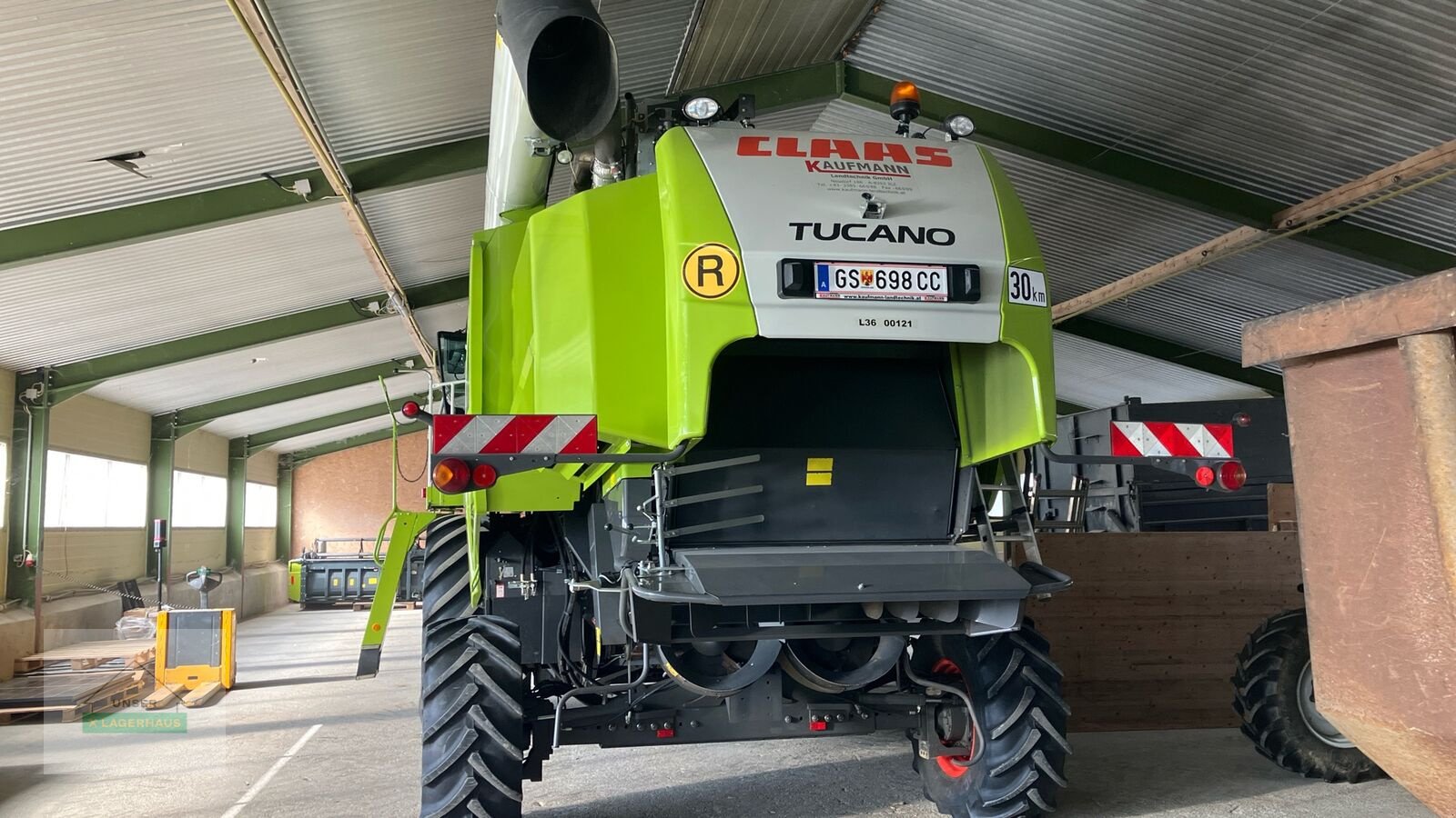 Mähdrescher typu CLAAS Tucano 560 Montana, Gebrauchtmaschine v Hartberg (Obrázek 5)