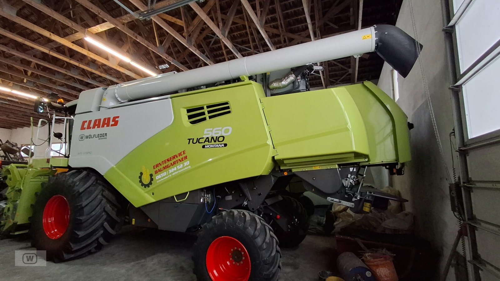 Mähdrescher typu CLAAS Tucano 560, Gebrauchtmaschine v Zell an der Pram (Obrázek 2)