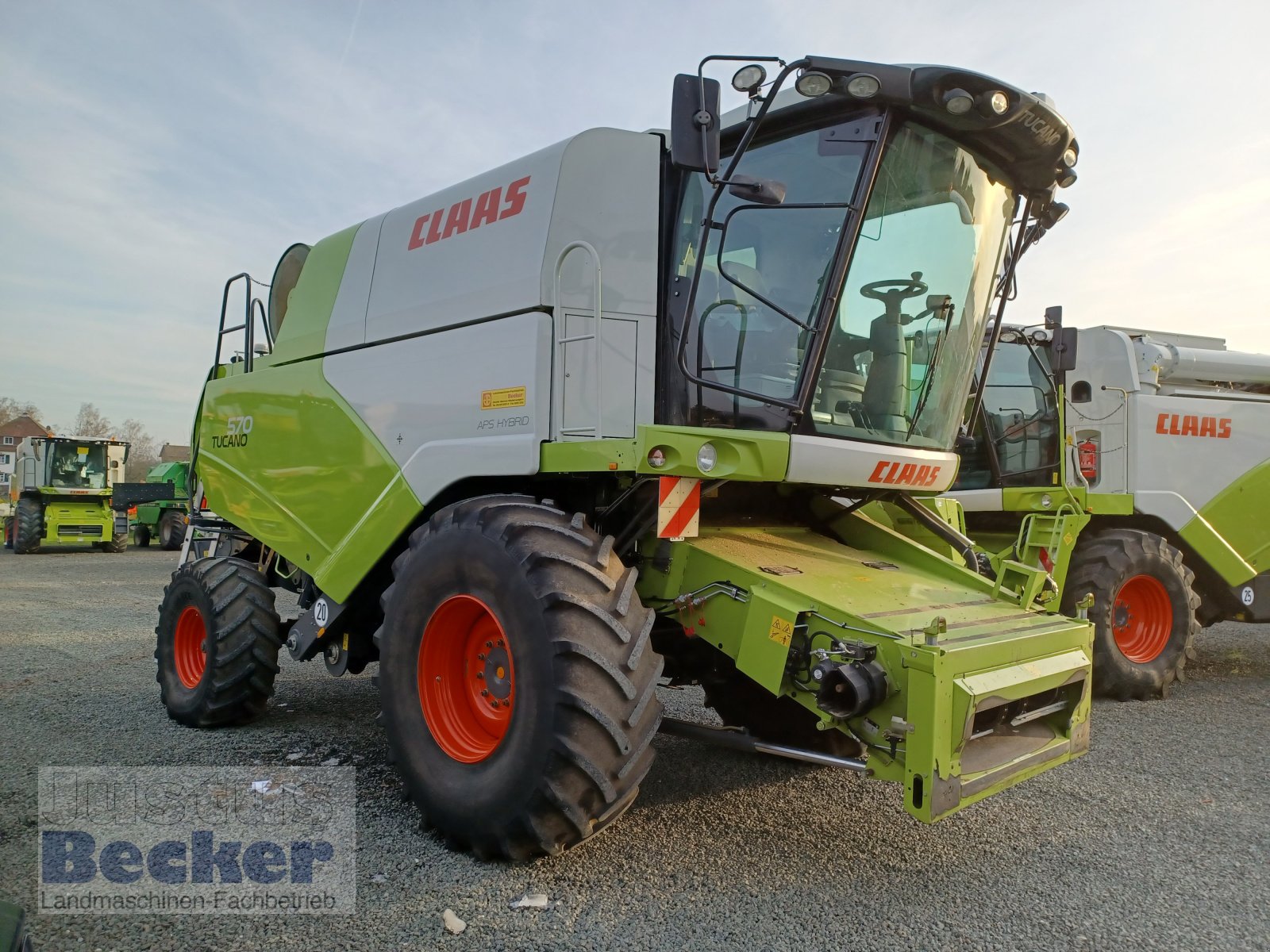 Mähdrescher typu CLAAS Tucano 570, Gebrauchtmaschine v Weimar-Niederwalgern (Obrázek 5)