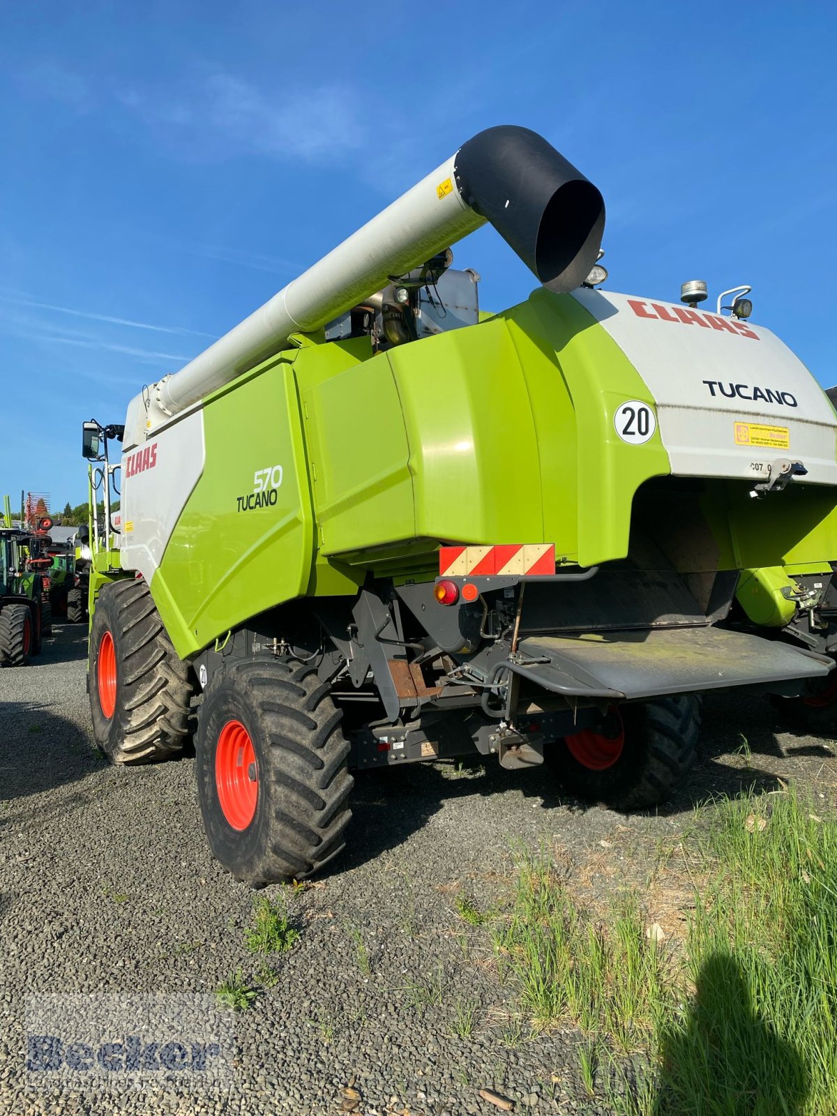 Mähdrescher typu CLAAS Tucano 570, Gebrauchtmaschine v Weimar-Niederwalgern (Obrázek 2)