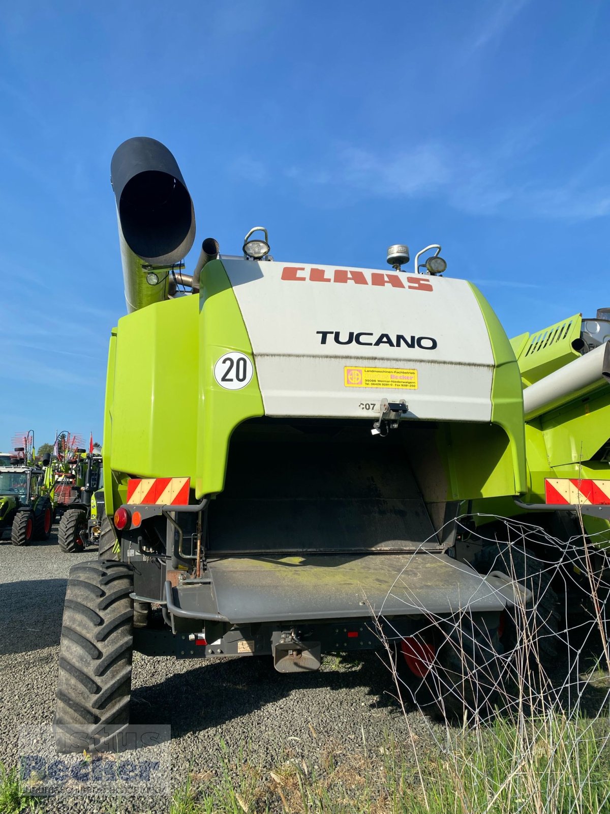 Mähdrescher typu CLAAS Tucano 570, Gebrauchtmaschine v Weimar-Niederwalgern (Obrázek 3)