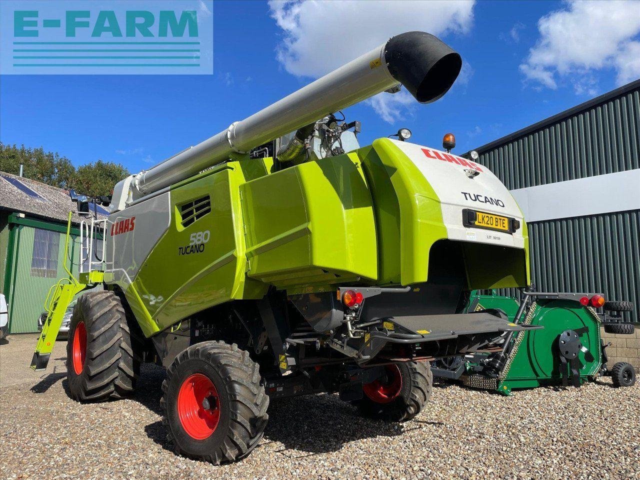 Mähdrescher του τύπου CLAAS TUCANO 580, Gebrauchtmaschine σε PETWORTH (Φωτογραφία 9)