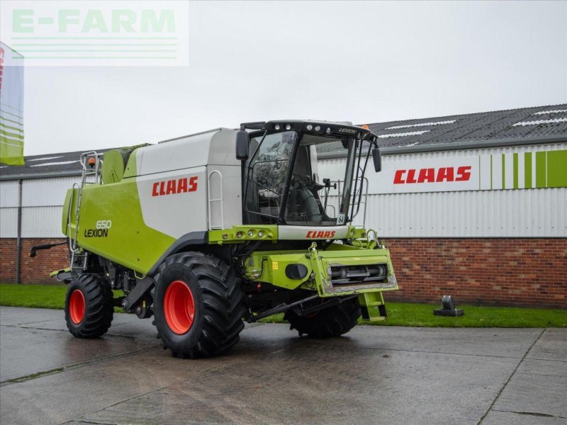 Mähdrescher του τύπου CLAAS USED 2012 LEXION 650 C/W V750 VARIO CUTTERBAR, Gebrauchtmaschine σε WILBERFOSS, YORK (Φωτογραφία 1)