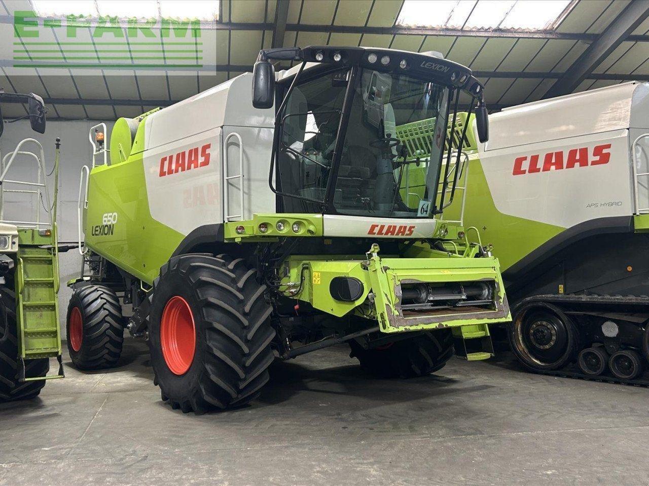 Mähdrescher Türe ait CLAAS USED 2012 LEXION 650 C/W V750 VARIO CUTTERBAR, Gebrauchtmaschine içinde WILBERFOSS, YORK (resim 2)