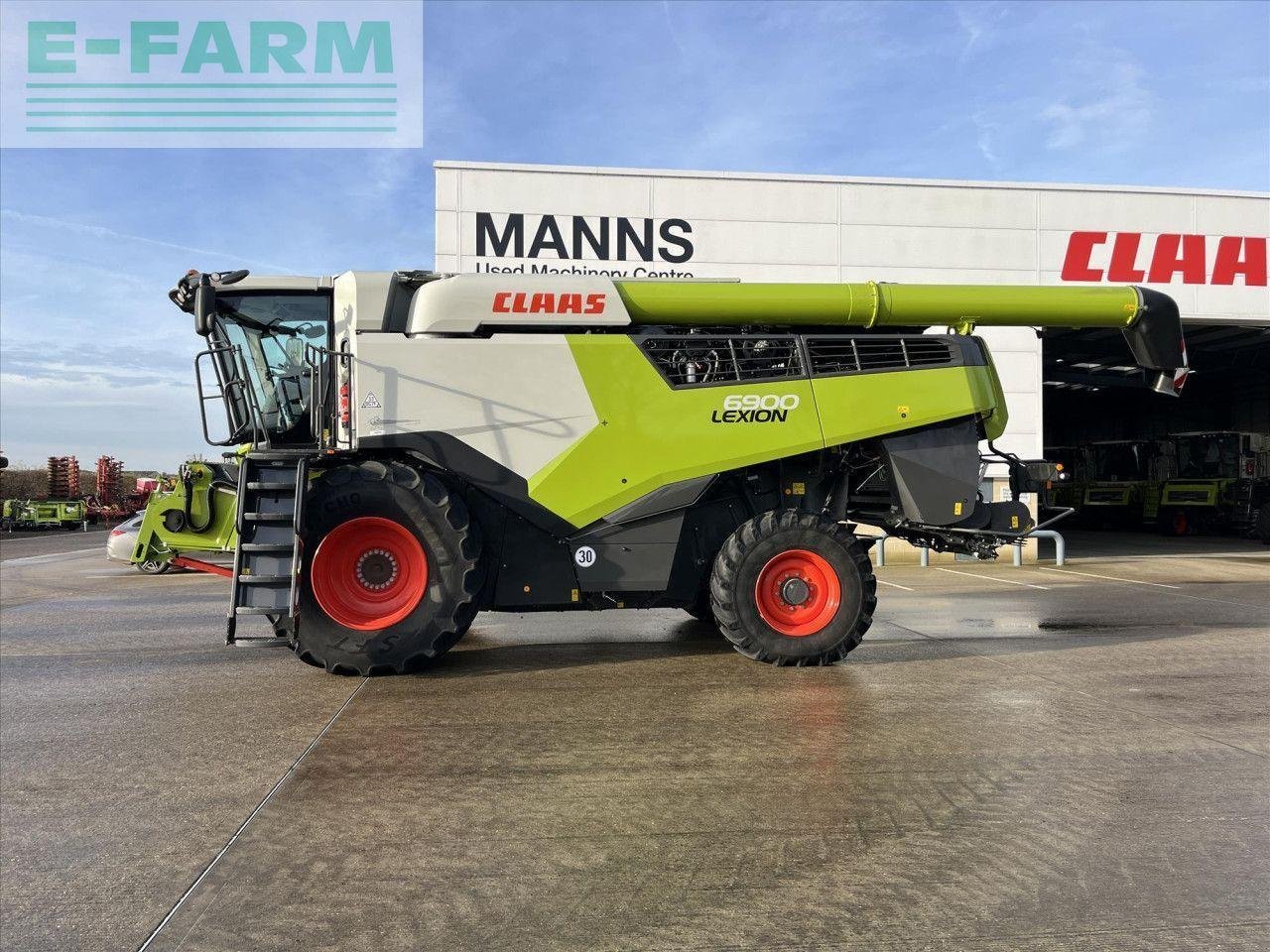 Mähdrescher Türe ait CLAAS USED 2021 LEXION 6900 C/W V930 VARIO CUTTERBAR (52813533), Gebrauchtmaschine içinde SUFFOLK (resim 9)