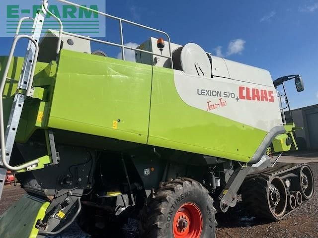 Mähdrescher tip CLAAS USED LEXION 570 TT, Gebrauchtmaschine in LETHAM, FORFAR (Poză 3)