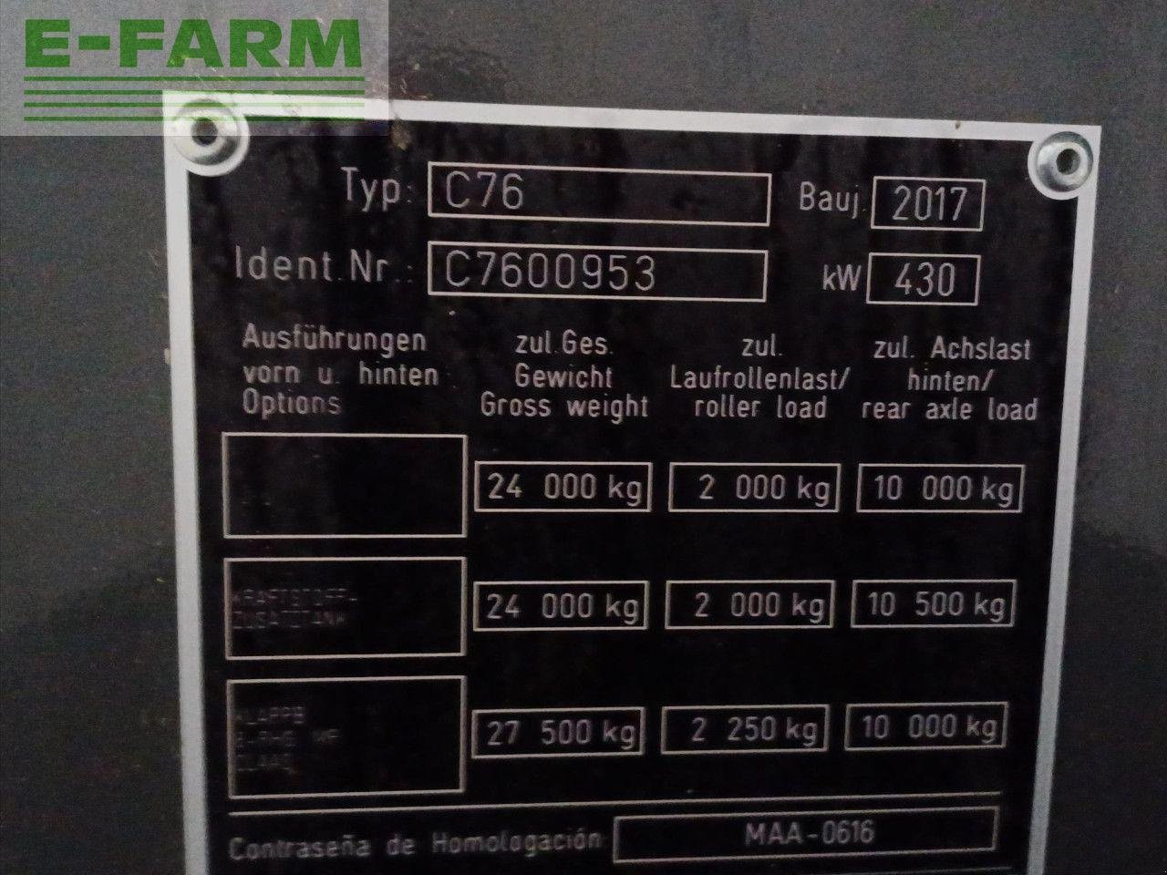 Mähdrescher typu CLAAS USED LEXION 770TT, Gebrauchtmaschine v ALNWICK (Obrázek 9)