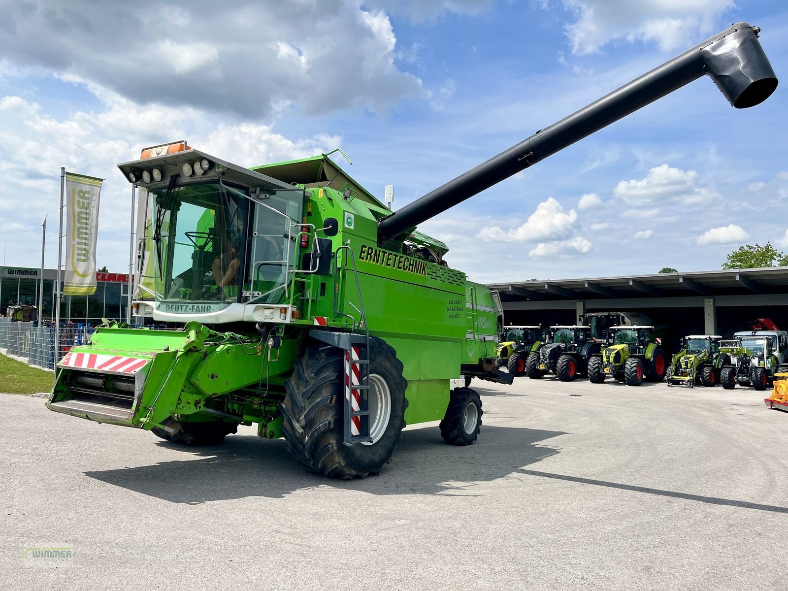 Mähdrescher του τύπου Deutz-Fahr 4075 BALANCE - (gebrauchter DEUTZ FAHR 4075), Gebrauchtmaschine σε Kematen (Φωτογραφία 1)