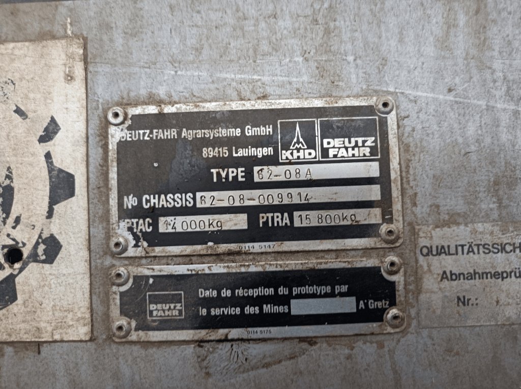 Mähdrescher des Typs Deutz-Fahr 4080 HTS TOPLINER, Gebrauchtmaschine in Lérouville (Bild 10)