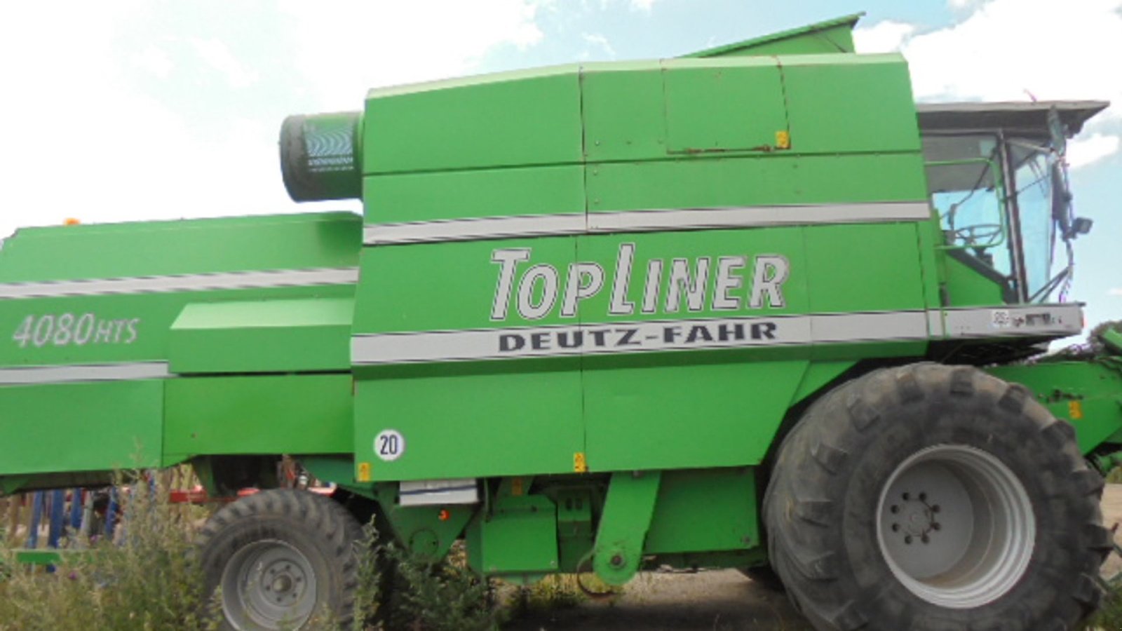 Mähdrescher tip Deutz-Fahr 4080 HTS TOPLINER, Gebrauchtmaschine in Rønde (Poză 1)