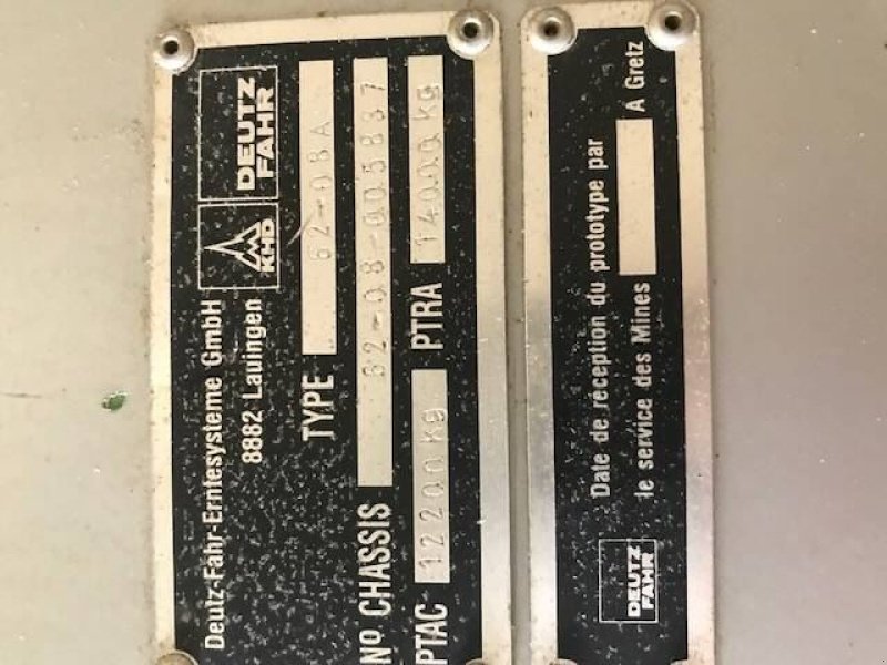 Mähdrescher of the type Deutz-Fahr 4080HTS, Gebrauchtmaschine in les hayons (Picture 11)