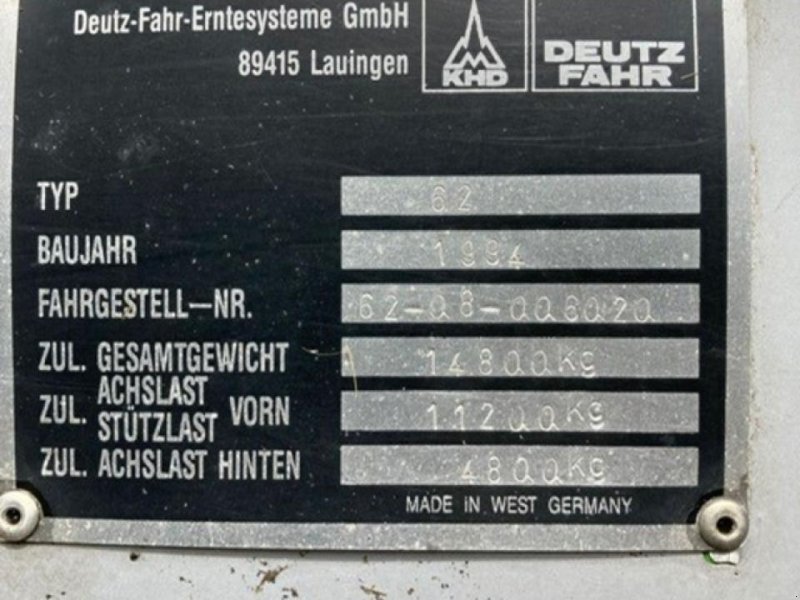 Mähdrescher del tipo Deutz-Fahr 4090 HTS, Gebrauchtmaschine In Neuenhaus (Immagine 30)