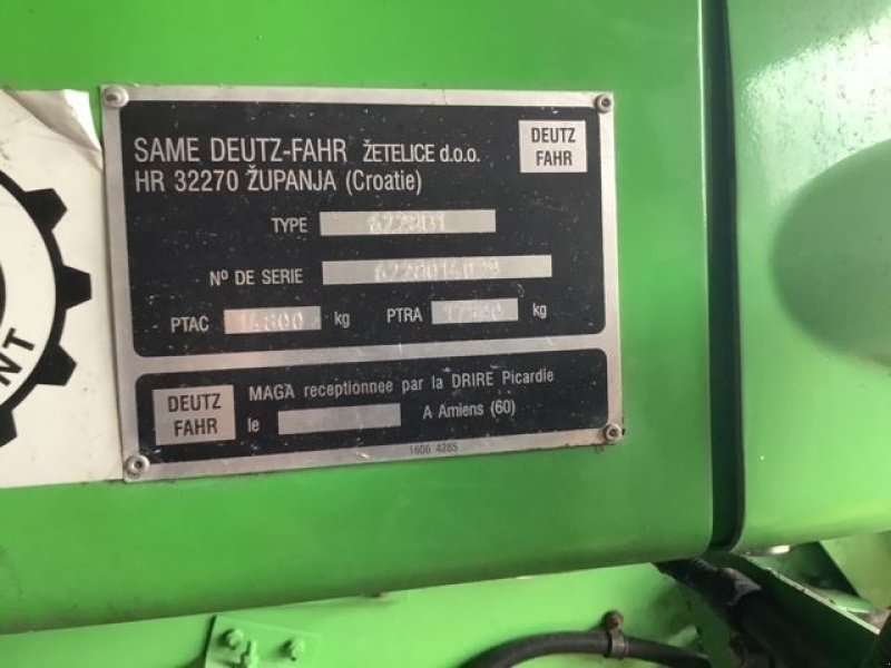 Mähdrescher des Typs Deutz-Fahr 5690hts, Gebrauchtmaschine in les hayons (Bild 8)