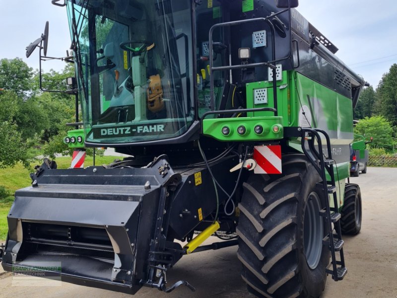 Mähdrescher Türe ait Deutz-Fahr 6040 HTS mit 4,8 m Schneidwerk, Gebrauchtmaschine içinde Diessen (resim 1)