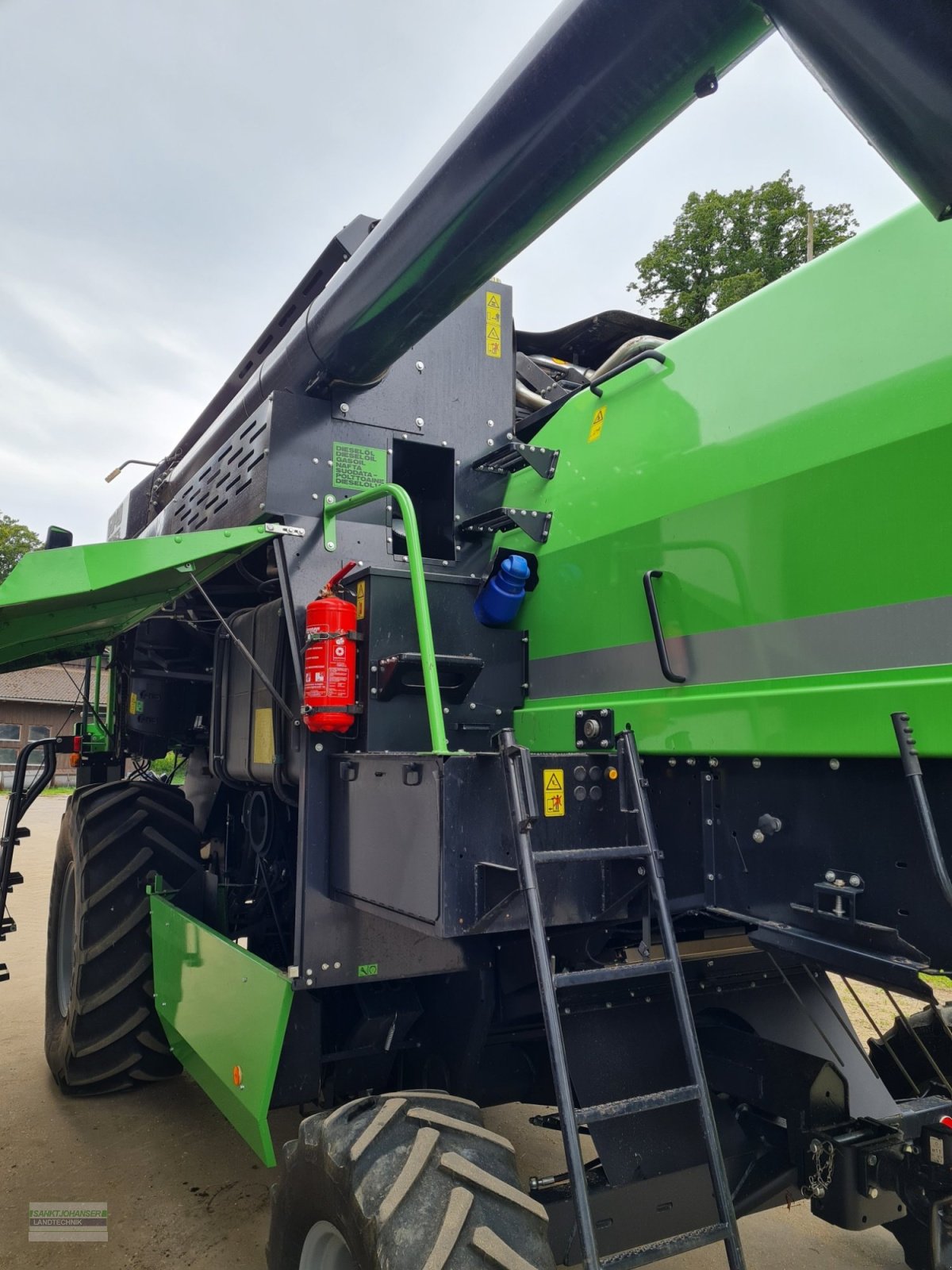 Mähdrescher of the type Deutz-Fahr 6040 HTS mit 4,8 m Schneidwerk, Gebrauchtmaschine in Diessen (Picture 9)