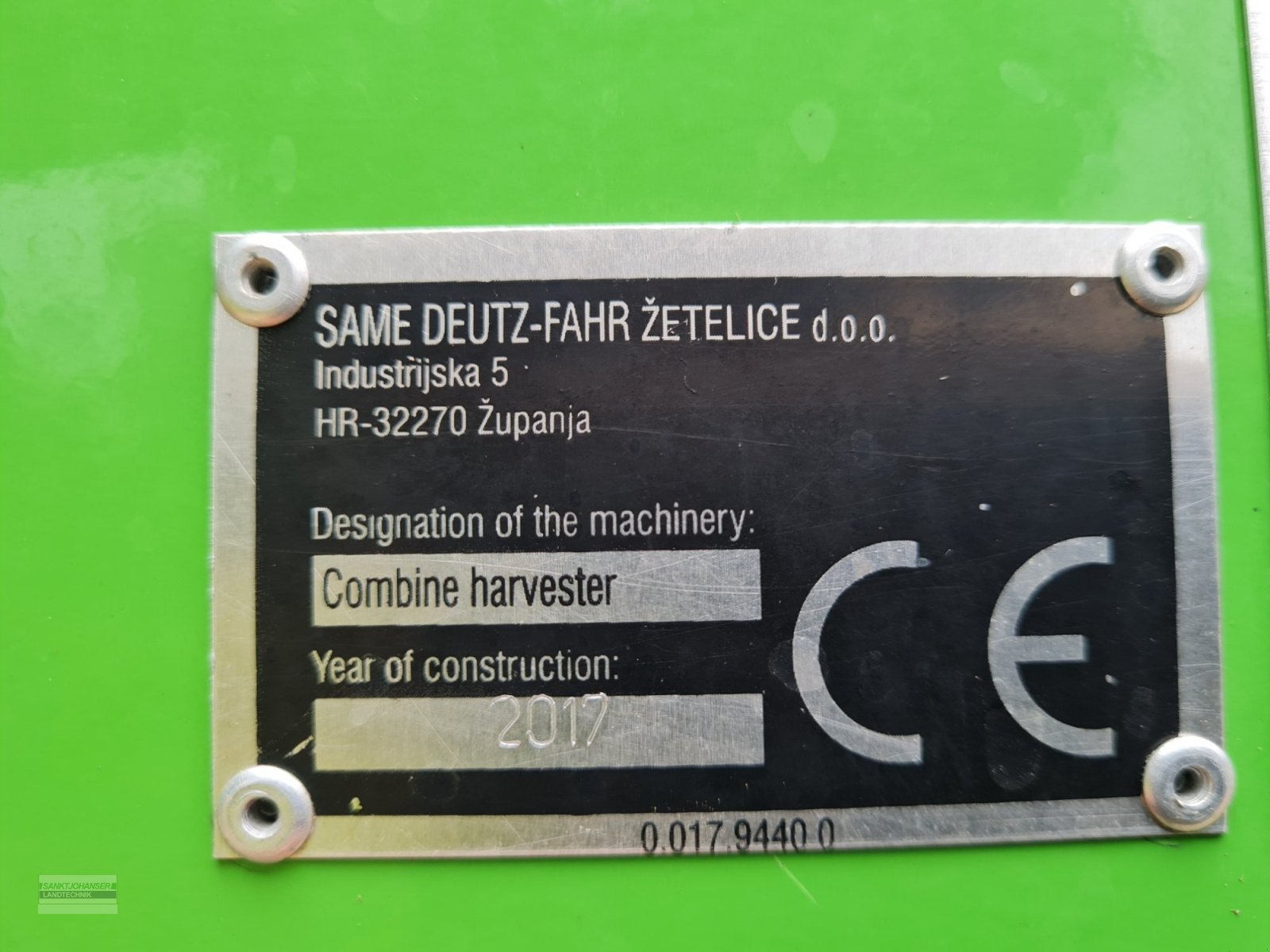 Mähdrescher of the type Deutz-Fahr 6040 HTS mit 4,8 m Schneidwerk, Gebrauchtmaschine in Diessen (Picture 17)