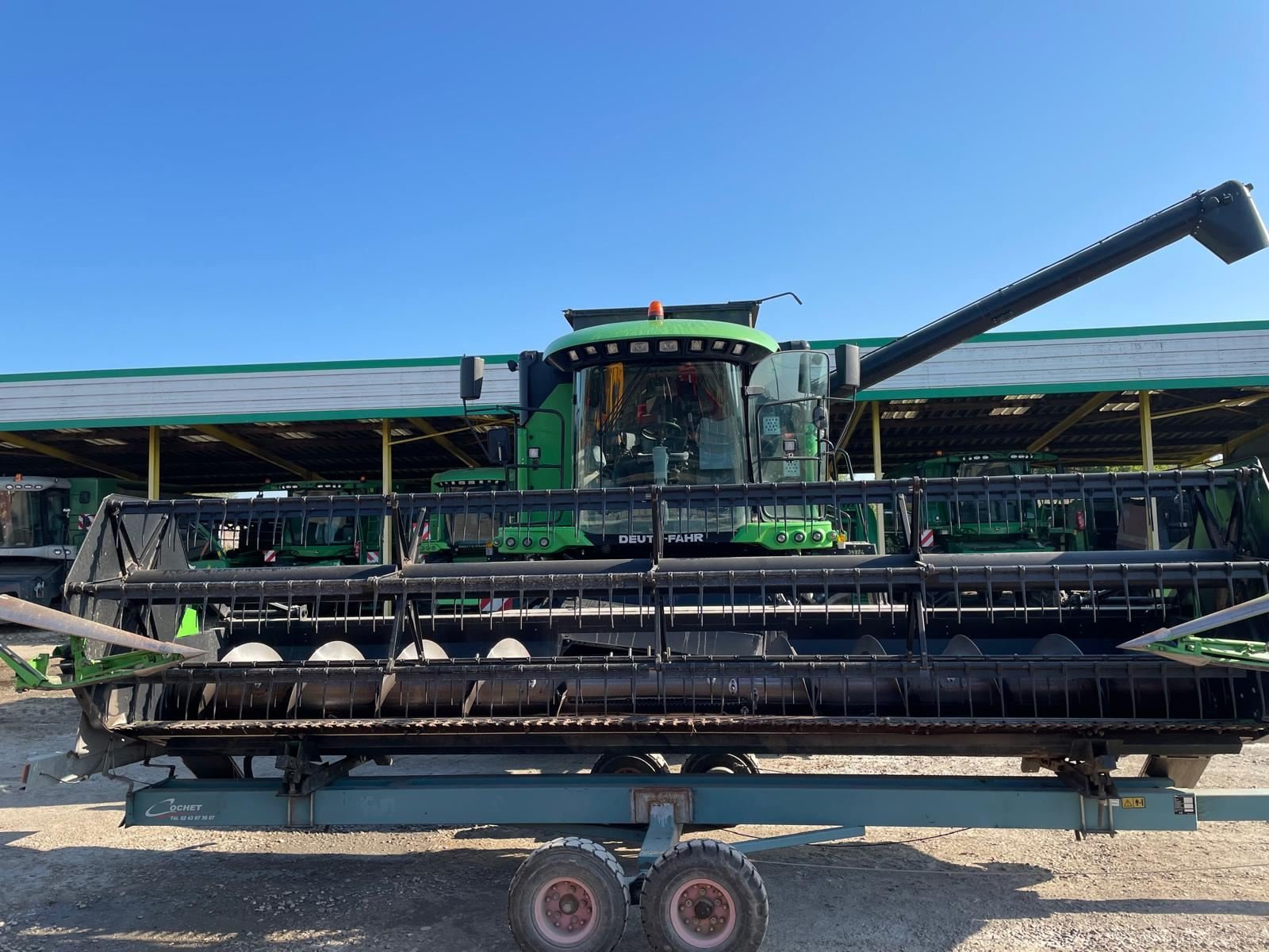 Mähdrescher des Typs Deutz-Fahr 6095 HTS, Gebrauchtmaschine in BOSC LE HARD (Bild 5)