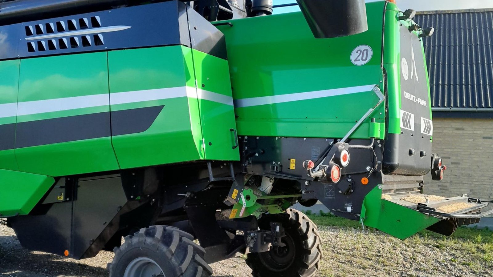 Mähdrescher del tipo Deutz-Fahr 6205 ts SNITTER, 18 FOD MED VOGN, KUN 700 TIMER, Gebrauchtmaschine In Dronninglund (Immagine 2)