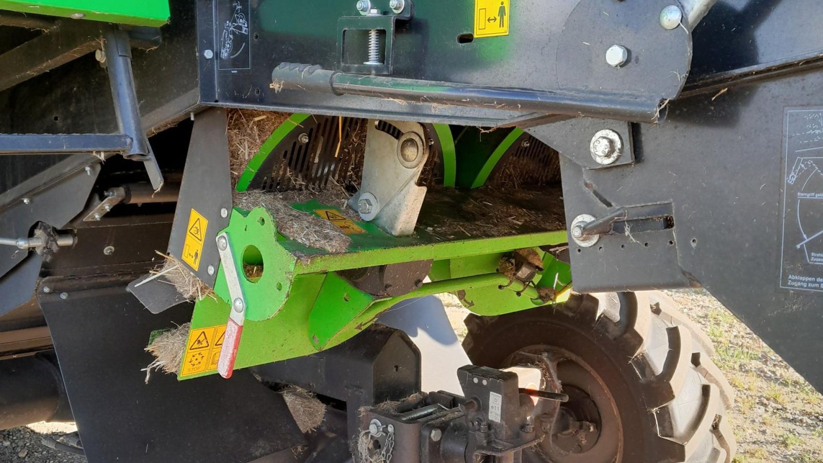 Mähdrescher del tipo Deutz-Fahr 6205 ts SNITTER, 18 FOD MED VOGN, KUN 700 TIMER, Gebrauchtmaschine In Dronninglund (Immagine 5)