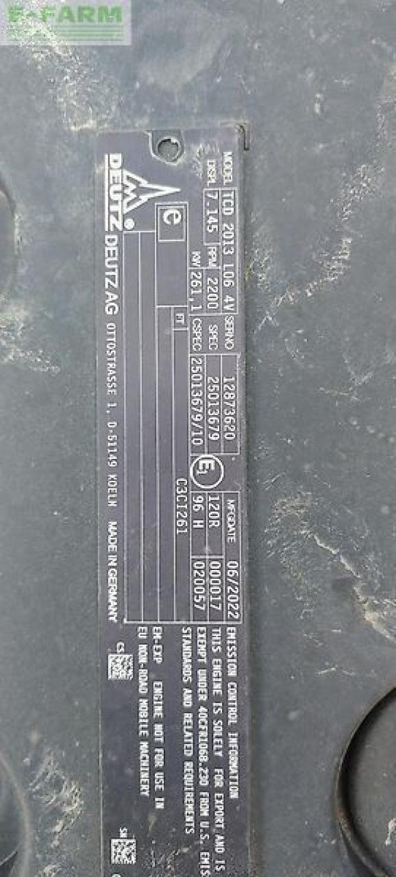 Mähdrescher of the type Deutz-Fahr 7206 ts extra power (deutz motor), Gebrauchtmaschine in BORGENTREICH (Picture 21)