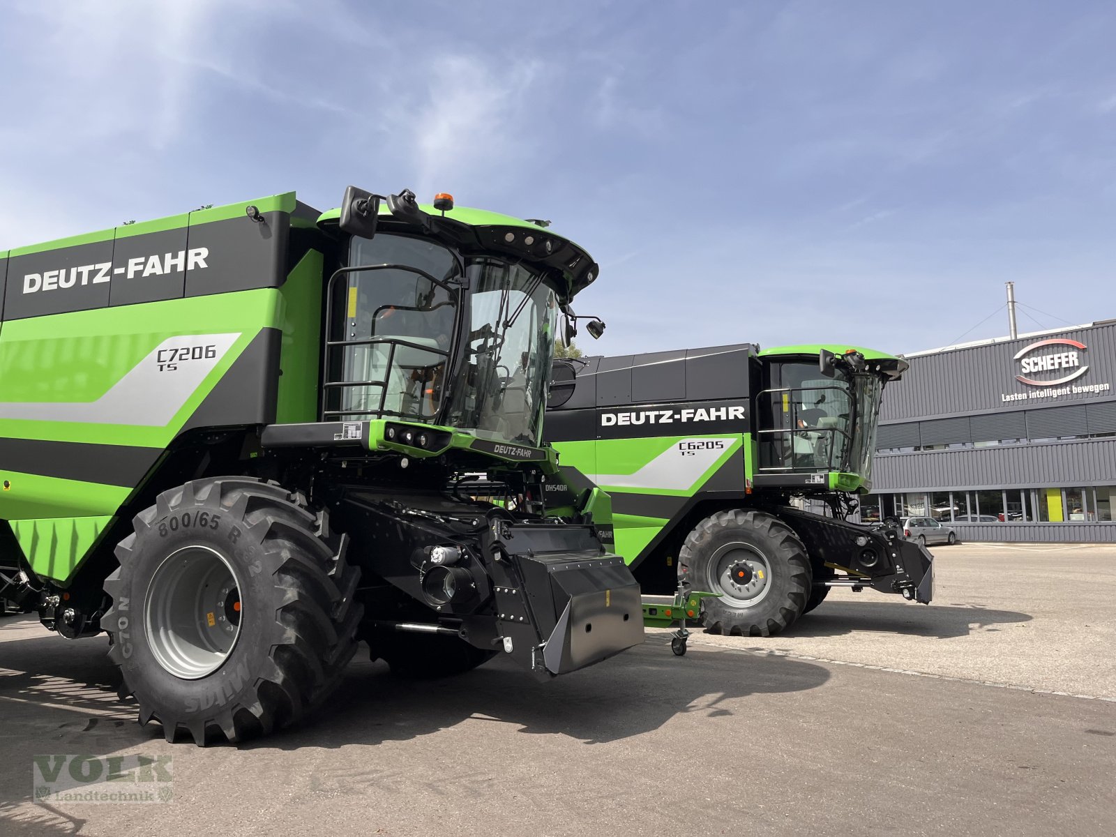 Mähdrescher a típus Deutz-Fahr C 6205 TS, Neumaschine ekkor: Friedberg-Derching (Kép 5)