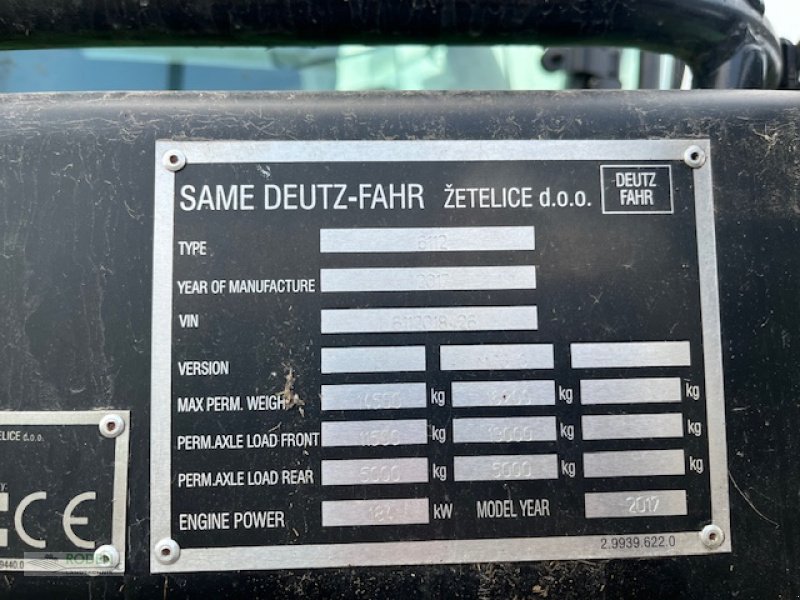 Mähdrescher του τύπου Deutz-Fahr C 6205 TS, Gebrauchtmaschine σε Lensahn (Φωτογραφία 6)