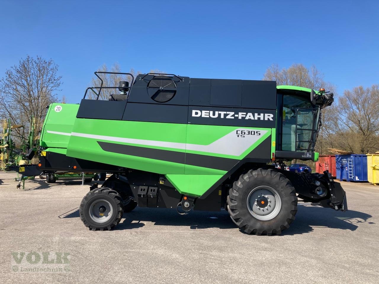 Mähdrescher a típus Deutz-Fahr C 6305 TS T5 mit Schneidwerk, Neumaschine ekkor: Friedberg-Derching (Kép 3)