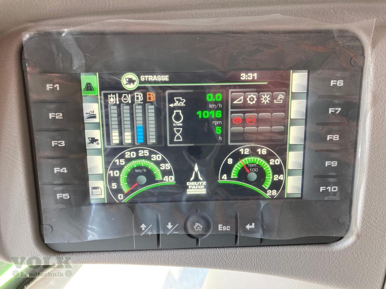 Mähdrescher a típus Deutz-Fahr C 6305 TS T5 mit Schneidwerk, Neumaschine ekkor: Friedberg-Derching (Kép 11)