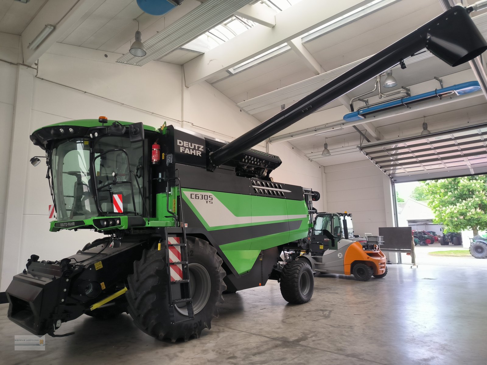 Mähdrescher Türe ait Deutz-Fahr C 6305 TS T5, Neumaschine içinde Langerringen (resim 1)