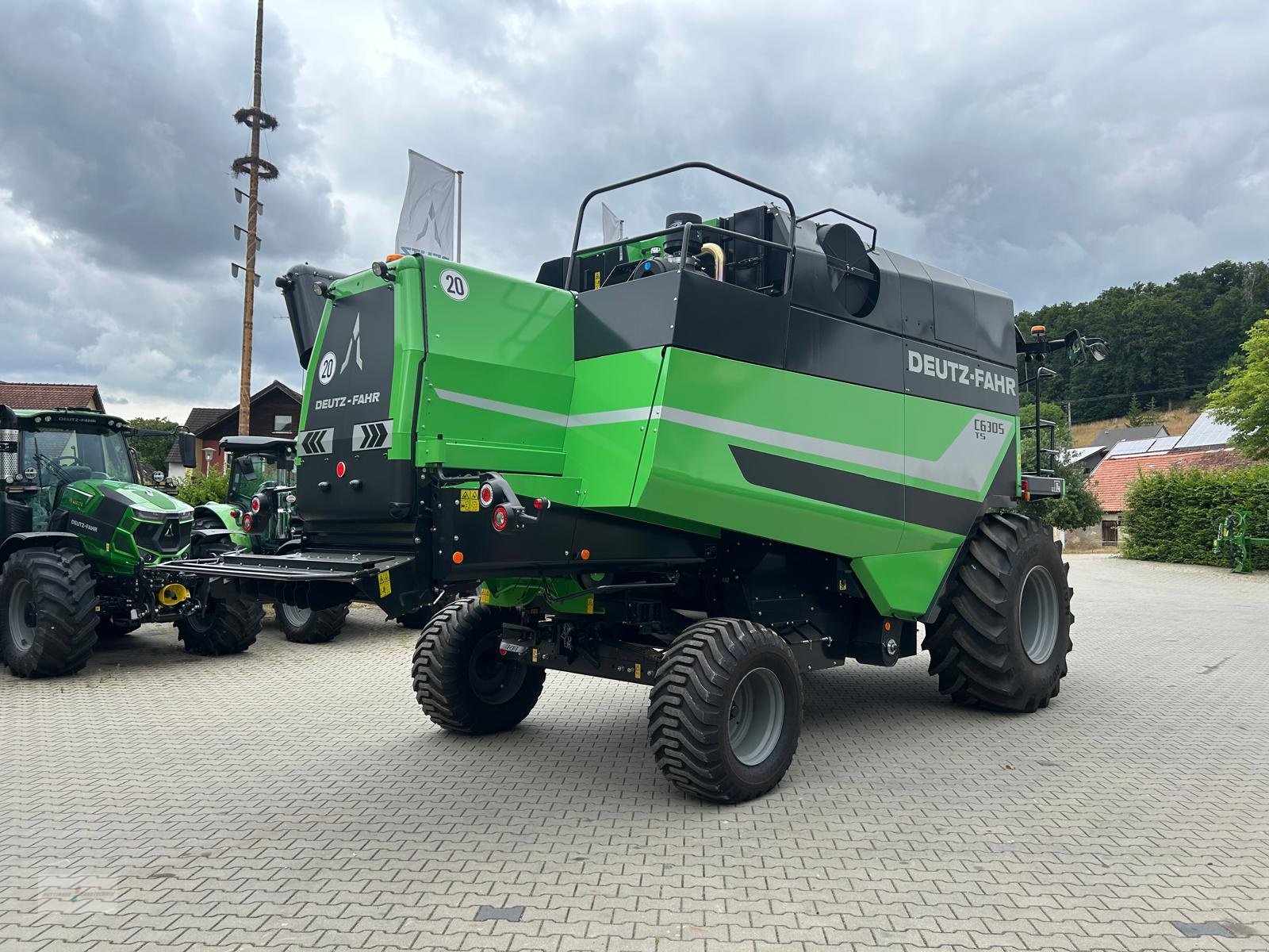 Mähdrescher typu Deutz-Fahr C 6305 TS, Neumaschine v Treuchtlingen (Obrázek 3)