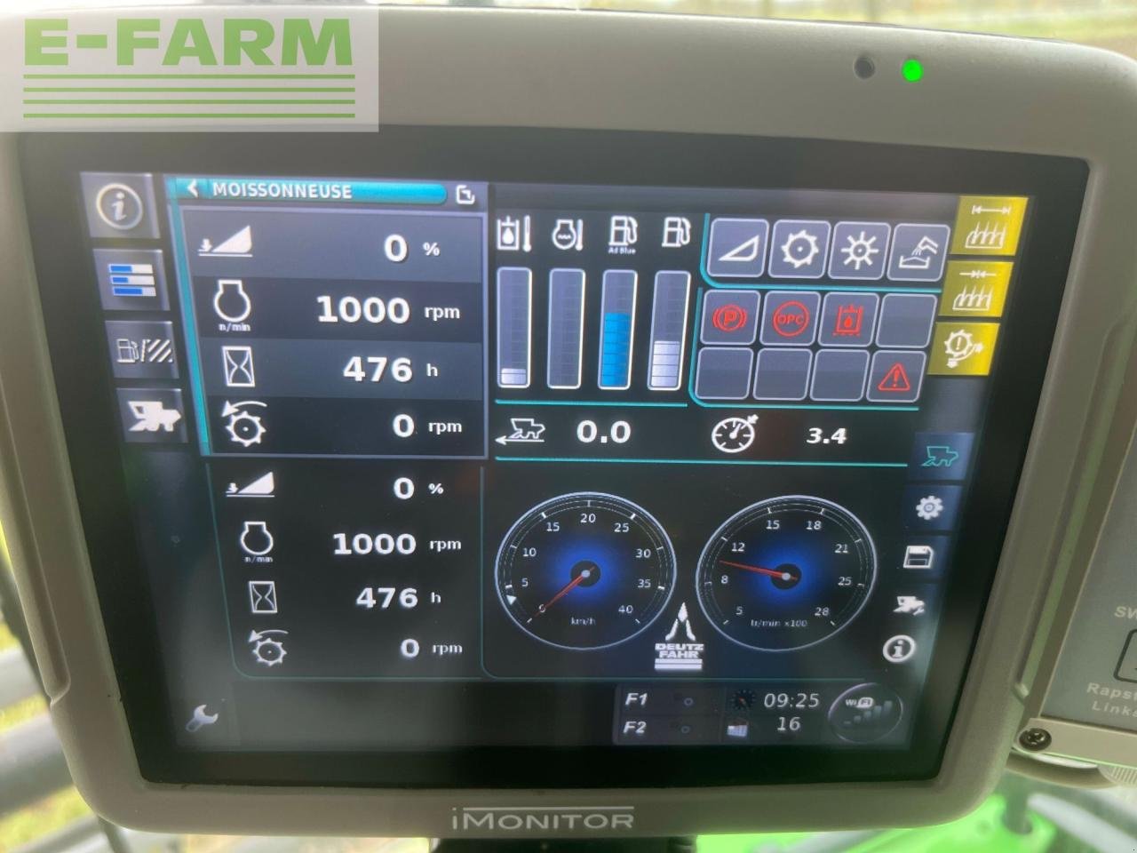 Mähdrescher typu Deutz-Fahr c 9306 tsb, Gebrauchtmaschine v SAULZET (Obrázek 11)