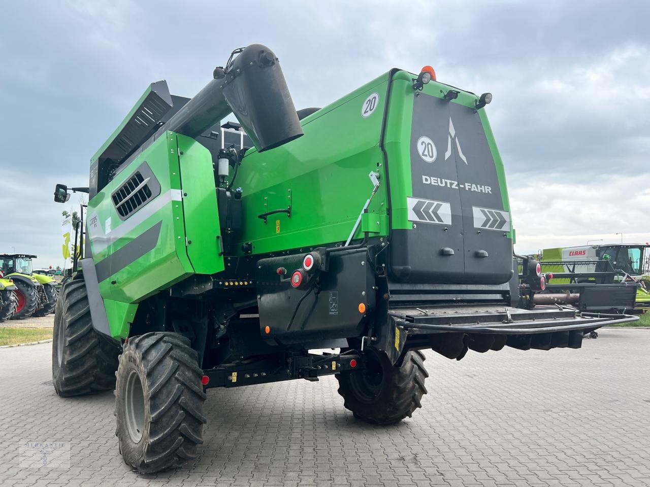 Mähdrescher del tipo Deutz-Fahr C7205 TS + DH540A, Gebrauchtmaschine en Pragsdorf (Imagen 4)