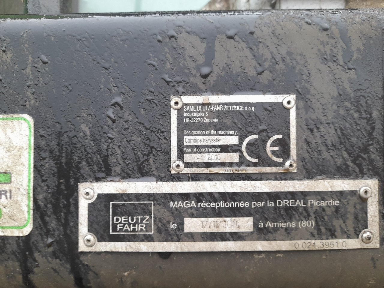 Mähdrescher типа Deutz-Fahr C9206 TSB, Gebrauchtmaschine в NEUVILLE AUX BOIS (Фотография 11)