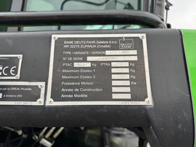 Mähdrescher del tipo Deutz-Fahr C9306TS, Gebrauchtmaschine In Wargnies Le Grand (Immagine 4)