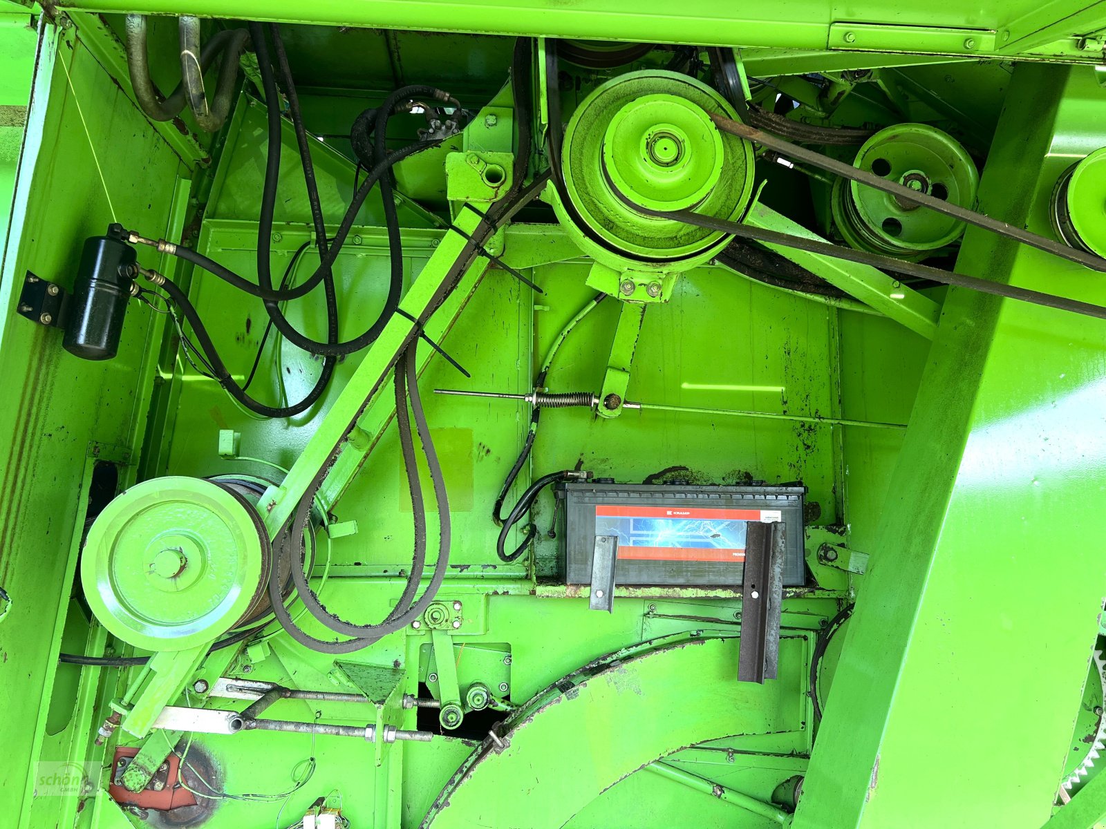 Mähdrescher typu Deutz-Fahr M 36.10 mit 4,2 Meter Schneidwerk und Schneidwerkswagen, Gebrauchtmaschine v Burgrieden (Obrázek 10)