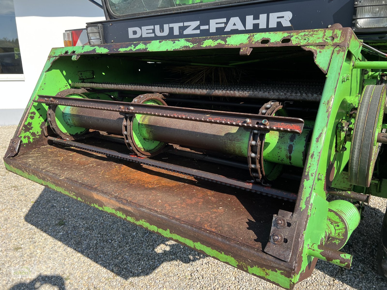 Mähdrescher typu Deutz-Fahr M 36.10 mit 4,2 Meter Schneidwerk und Schneidwerkswagen, Gebrauchtmaschine v Burgrieden (Obrázek 15)