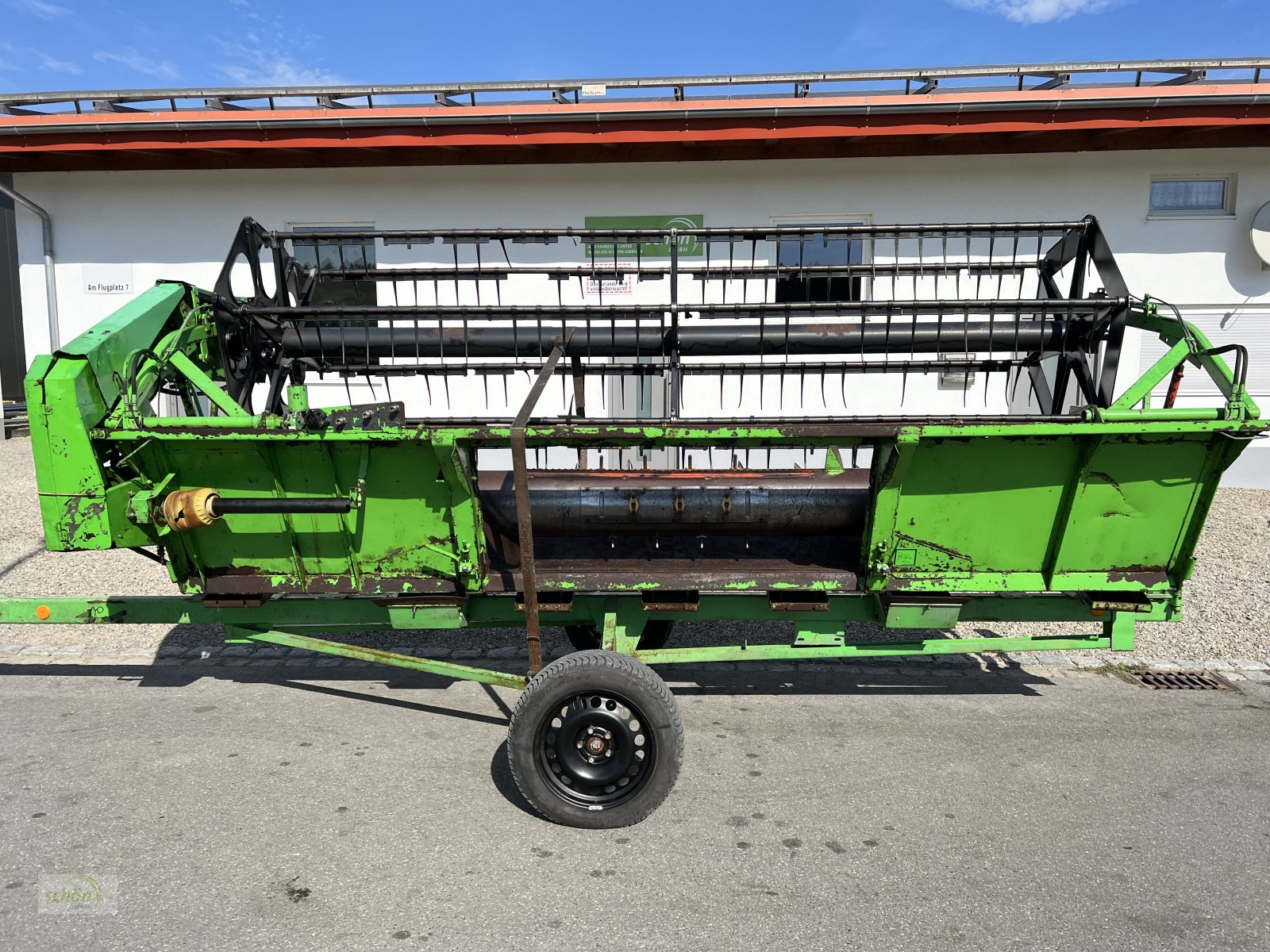 Mähdrescher typu Deutz-Fahr M 36.10 mit 4,2 Meter Schneidwerk und Schneidwerkswagen, Gebrauchtmaschine v Burgrieden (Obrázek 27)