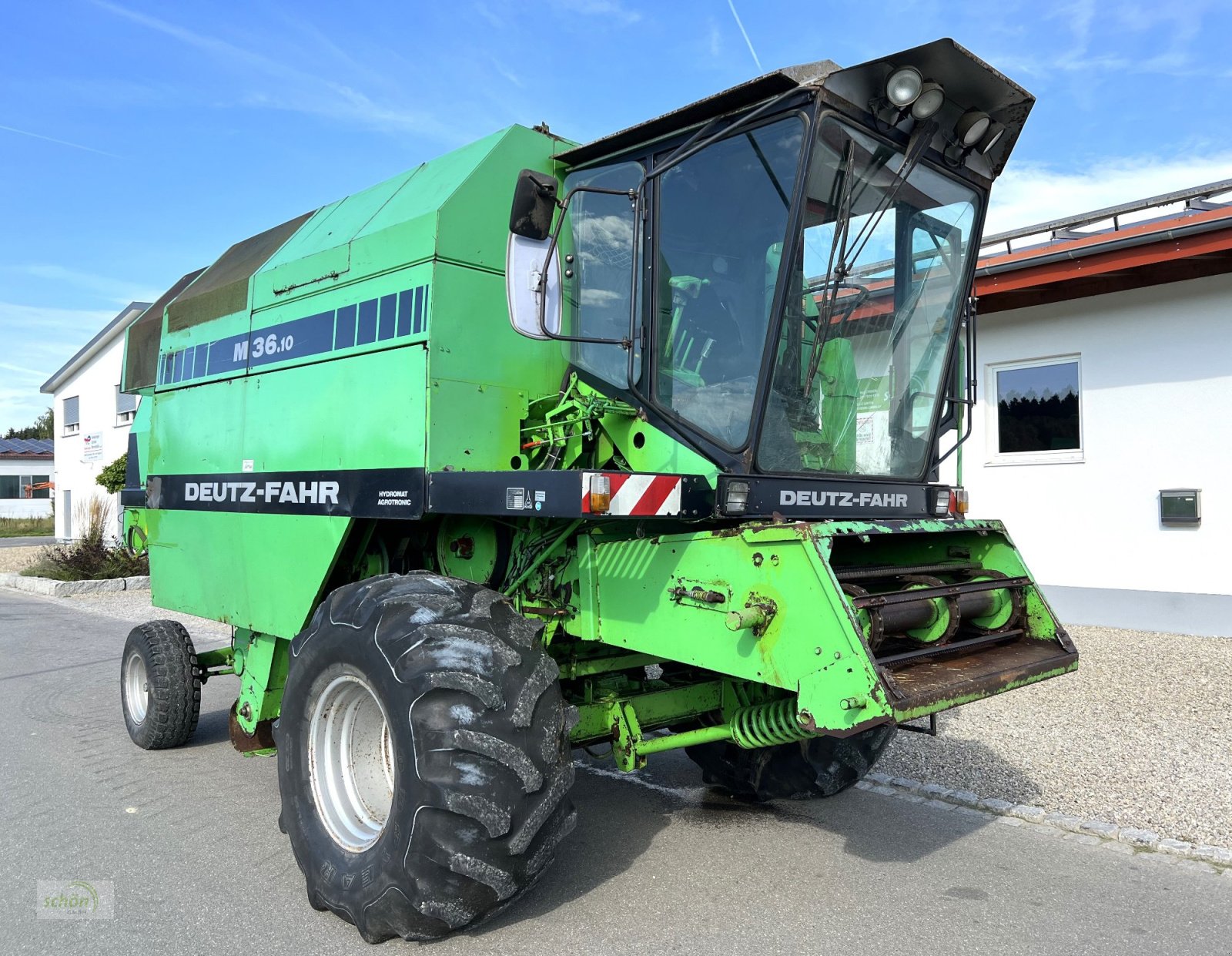 Mähdrescher του τύπου Deutz-Fahr M 36.10 mit 4,2 Meter Schneidwerk und Schneidwerkswagen, Gebrauchtmaschine σε Burgrieden (Φωτογραφία 12)