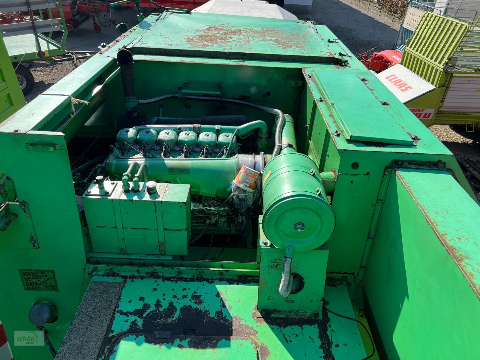 Mähdrescher του τύπου Deutz-Fahr M 36.10 mit 4,2 Meter Schneidwerk und Schneidwerkswagen, Gebrauchtmaschine σε Burgrieden (Φωτογραφία 21)