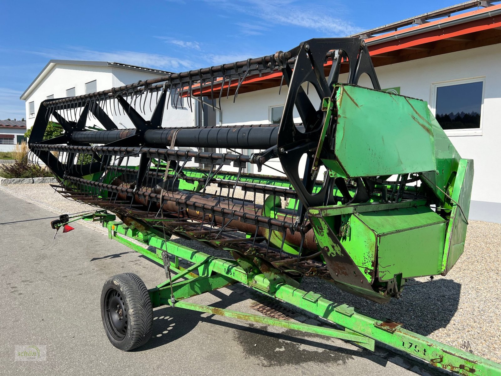 Mähdrescher του τύπου Deutz-Fahr M 36.10 mit 4,2 Meter Schneidwerk und Schneidwerkswagen, Gebrauchtmaschine σε Burgrieden (Φωτογραφία 25)