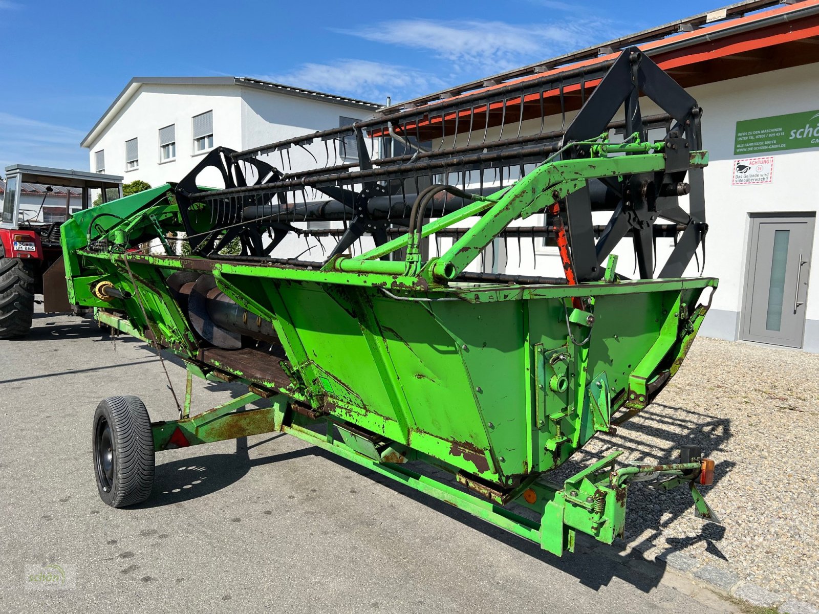 Mähdrescher του τύπου Deutz-Fahr M 36.10 mit 4,2 Meter Schneidwerk und Schneidwerkswagen, Gebrauchtmaschine σε Burgrieden (Φωτογραφία 28)