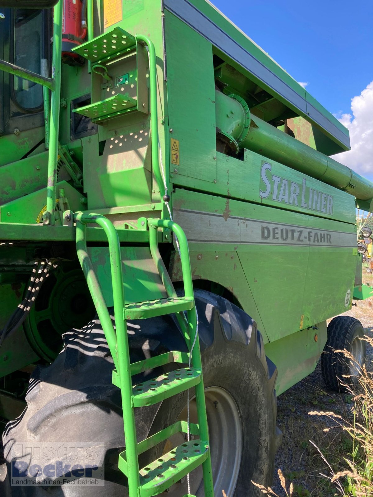 Mähdrescher Türe ait Deutz-Fahr Starliner 4045 H, Gebrauchtmaschine içinde Weimar-Niederwalgern (resim 3)